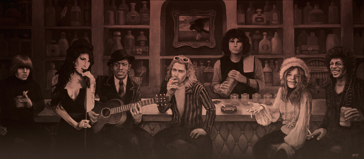 Фото членов так называемого Клуба 27